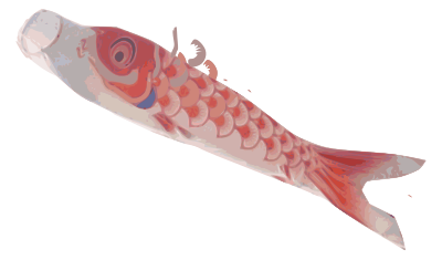 Koinobori clipart