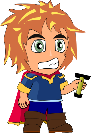Konrad Chibi clipart