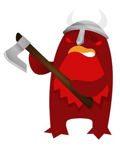 Korora-viking clipart