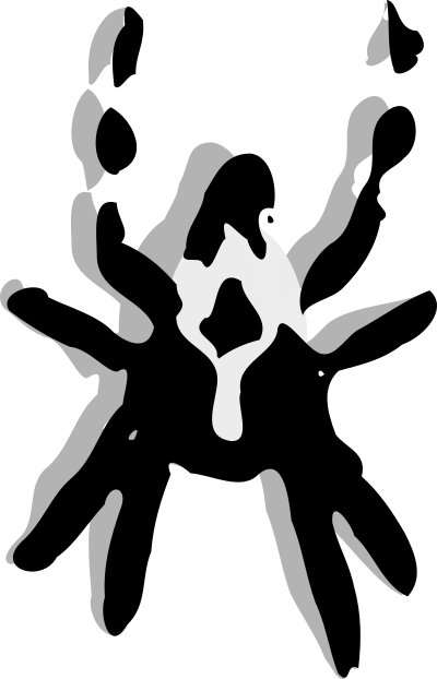 Kreuzspinne clipart