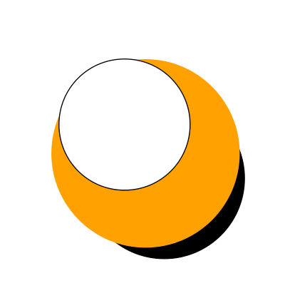 Kugel orange (1) clipart