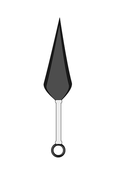 Kunai-1 clipart