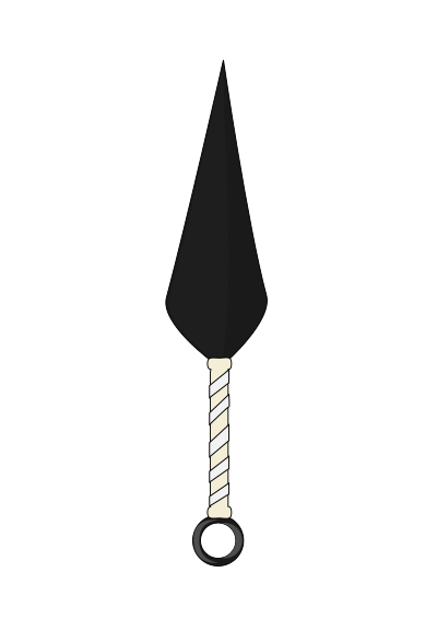 Kunai-2 clipart