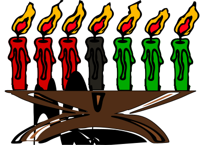Kwanzaa Kinara clipart