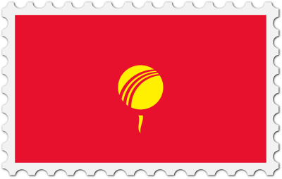 Kyrgyzstan flag stamp clipart