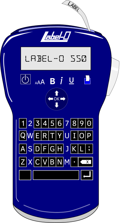 Label Maker clipart