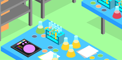 Laboratorio químico clipart