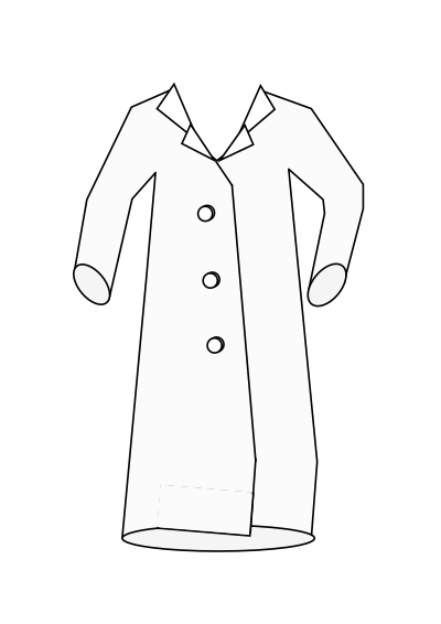Laboratory Coat clipart