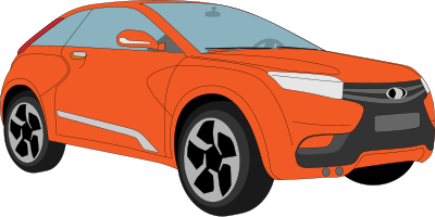 Lada XRAY clipart
