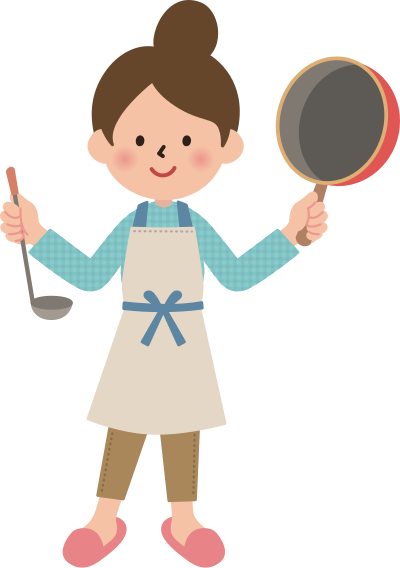 Ladle and Pan clipart