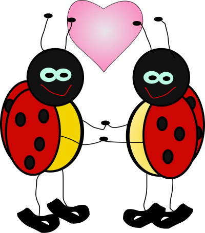 Lady bugs clipart