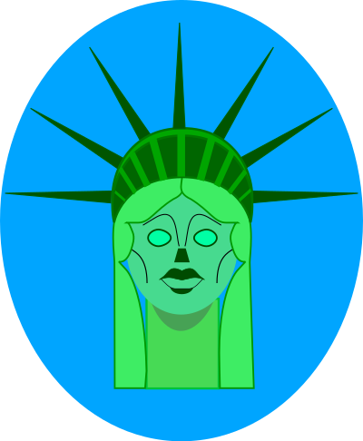 Lady Lib clipart