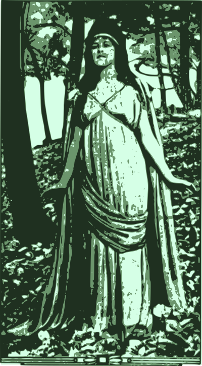 Lady of the Forest clipart