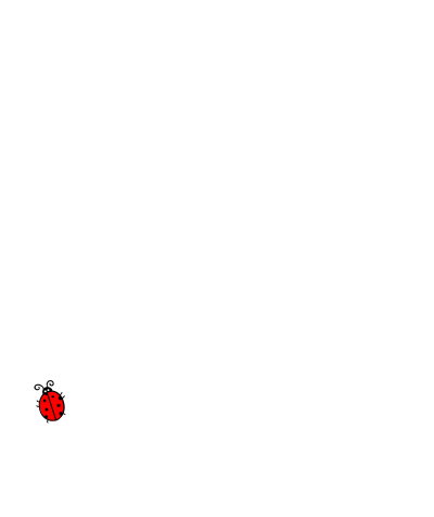 Ladybird frame clipart