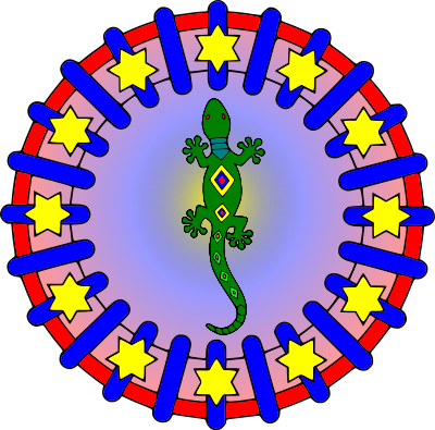 Lagartija clipart