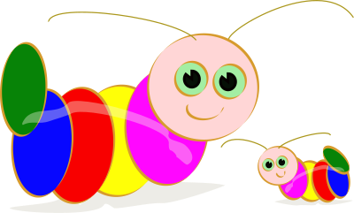 Lagartinhas charmosas clipart