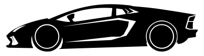 Lamborghini Silhouette clipart