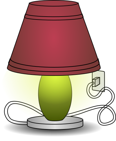 Lamp clipart