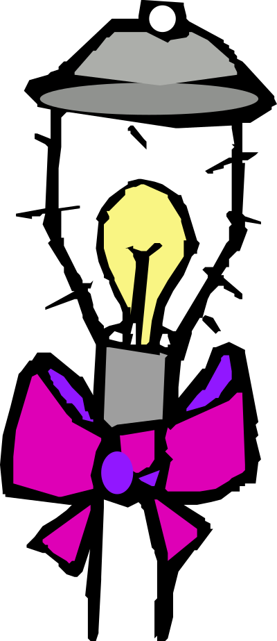 Lamp post clipart