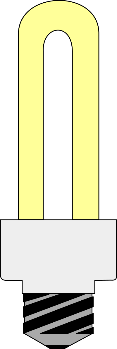Lâmpada eletrônica - lamp clipart