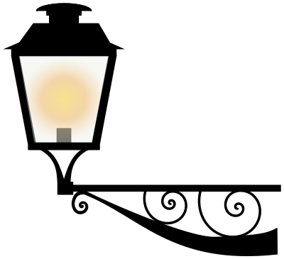 Lampadaire clipart