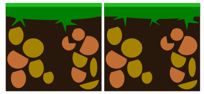 Land for game developer clipart