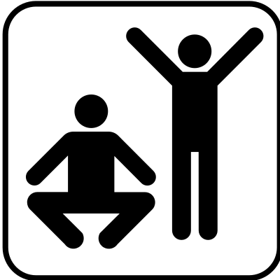 Land recreation symbols 11 clipart