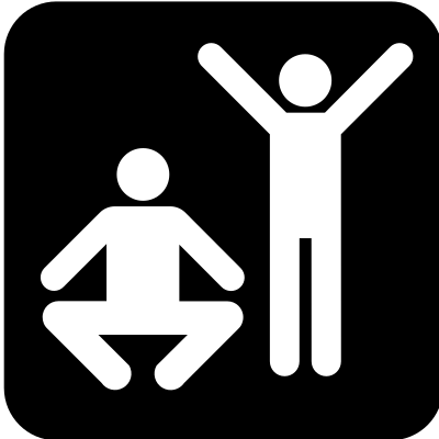 Land recreation symbols 12 clipart