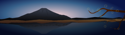 Landscape Japan clipart