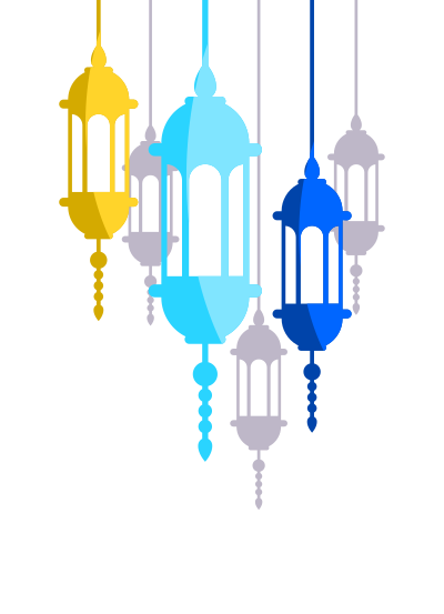 Lantern Islamic clipart