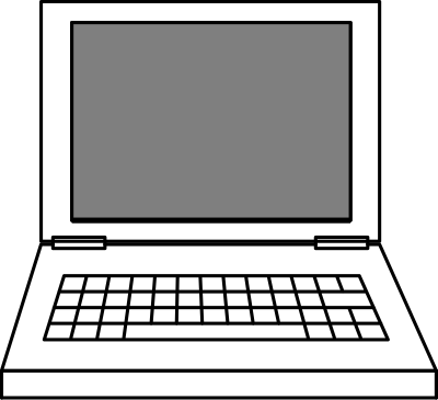 Laptop clipart