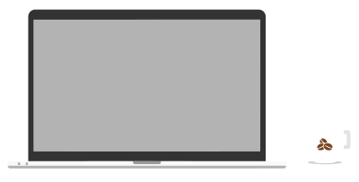 Laptop and Coffee (remix) clipart