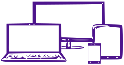 Laptop, Desktop, Tablet clipart