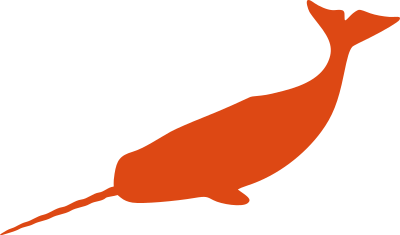 Large narwhal clipart