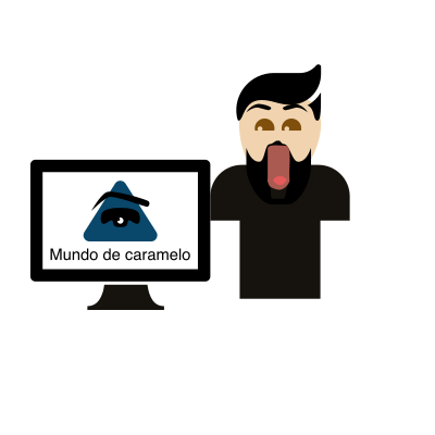 Las mentiras Mundo desconocido clipart