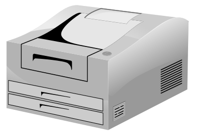 Laser Printer ln clipart