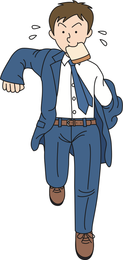 Late for Work (#1) clipart