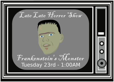 Late Late Horrow Show clipart