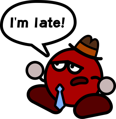 Late Worker clipart