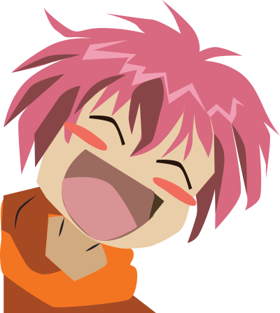 Laughing boy clipart