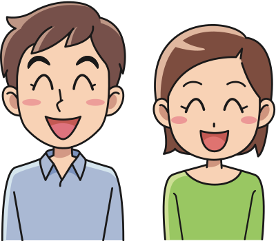 Laughing Couple (#3) clipart