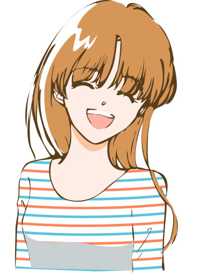Laughing Female (#4) clipart