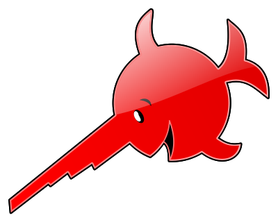 laughing Swordfish clipart