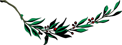 Laurel branch 4 clipart