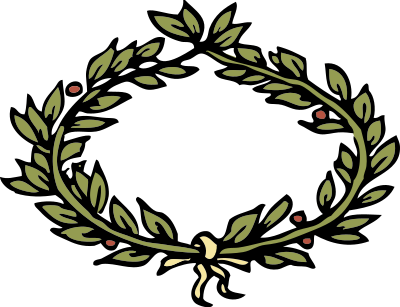 Laurel crown clipart