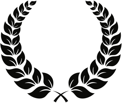 Laurel Wreath for Film Festival Awards (#2) clipart