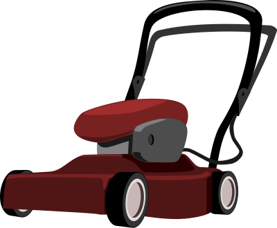 Lawn mower clipart