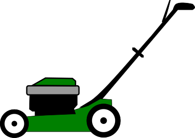 Lawnmower clipart