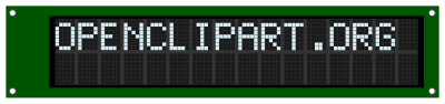 LCD Display clipart