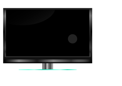 LCD, LED, Plasma TV. TV de plasma, LED, LCD. clipart